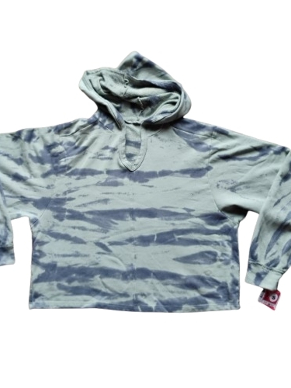 New Free People Movement oversized tie dye hoodie S blue green